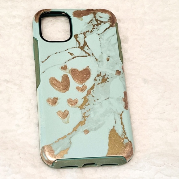 OtterBox iPhone 11/XR Symmetry Case Target Exclusive Blue Marble - Picture 1 of 2